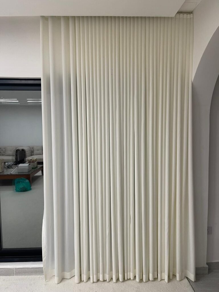 Wave Curtain and Sheer Dubai