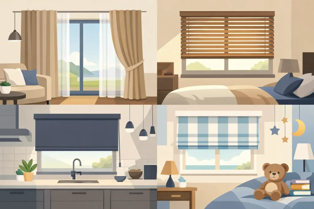 Curtain and Blind Solutions for Every Room