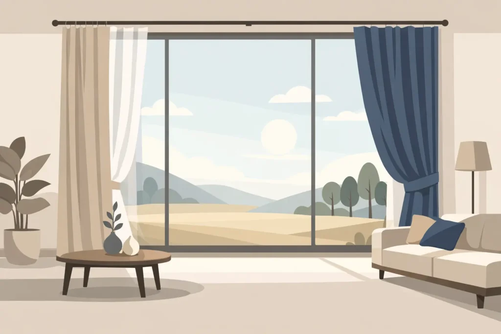 Best Curtains for Large Windows at Home