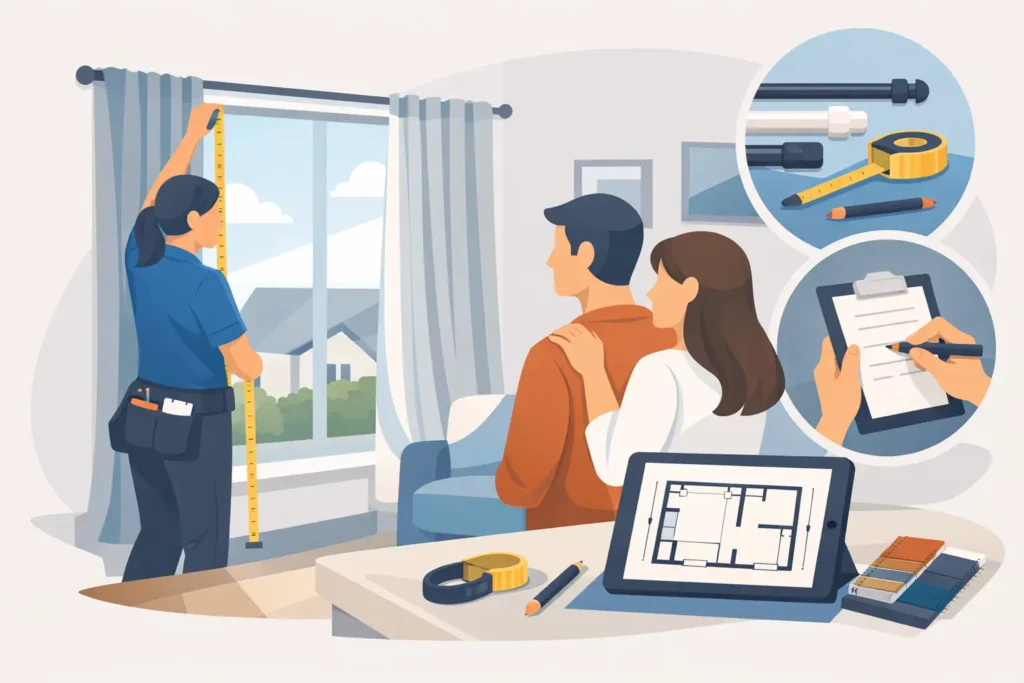 How a Home Curtain Measurement Service Works
