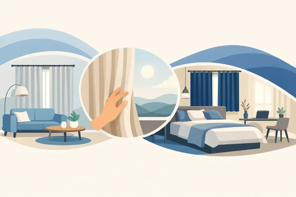 How to Choose Wave Curtains for Any Room