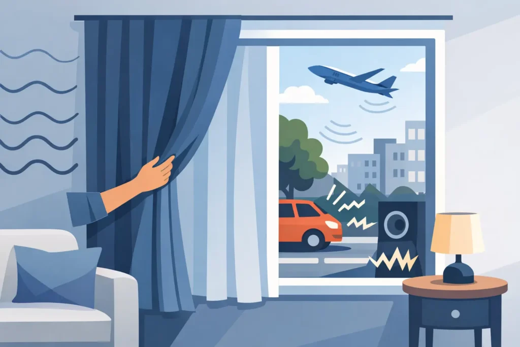 Which Curtains Reduce Outside Noise Best?