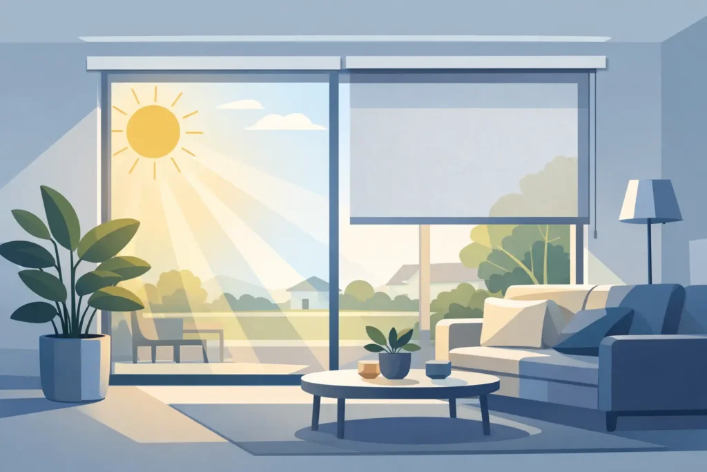 Benefits of Sunscreen Roller Blinds at Home