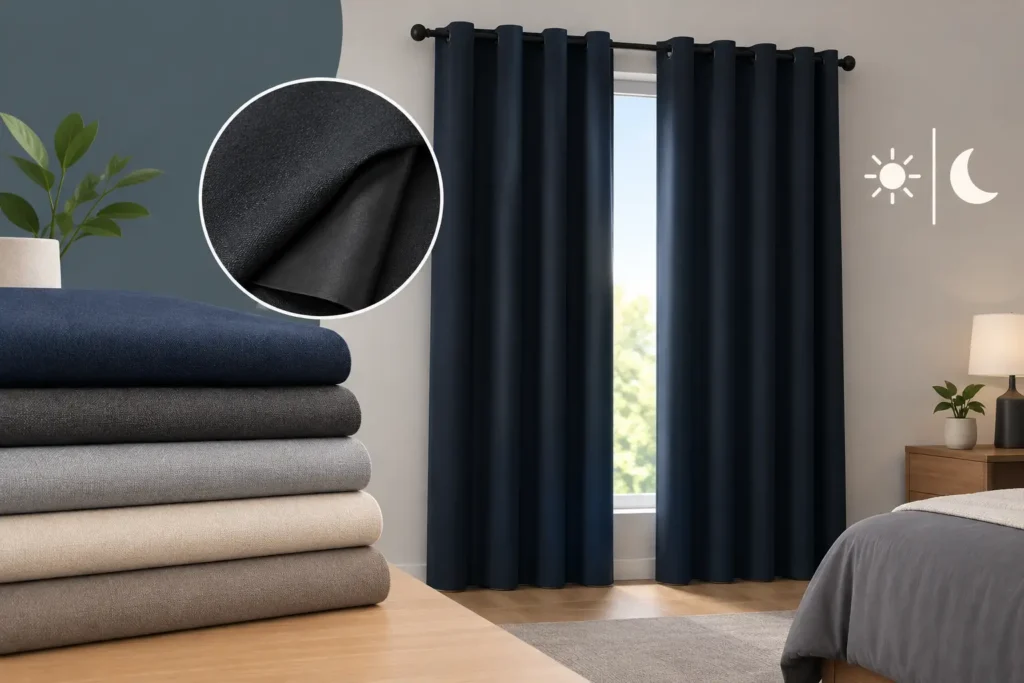 Best Fabrics for Blackout Curtains at Home