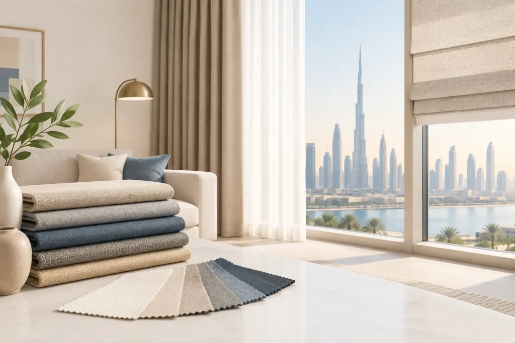 Guide to Window Treatment Fabrics for Dubai Homes