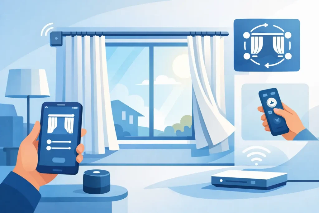 How to Program Motorized Curtains at Home